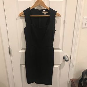 Banana Republic black fitted dress